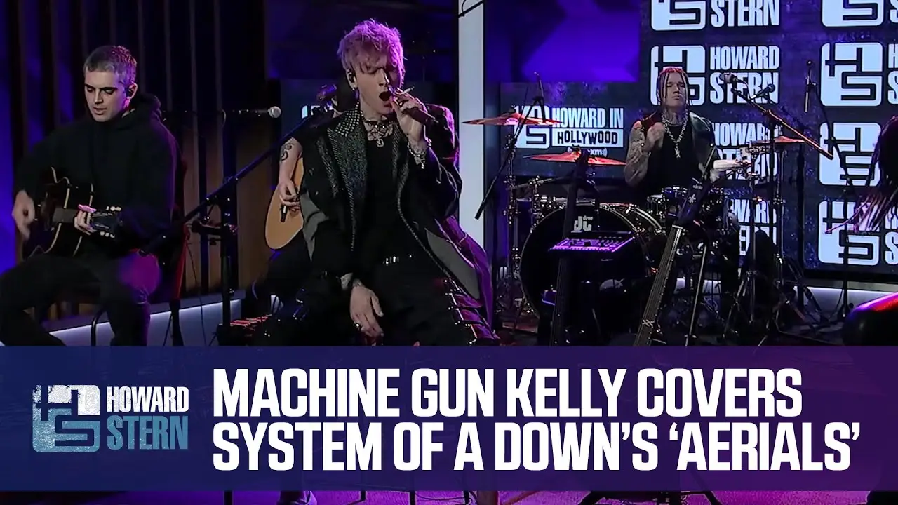Machine Gun Kelly faz versão de System of a Down. Banda reage: “Pelo menos tentou”
