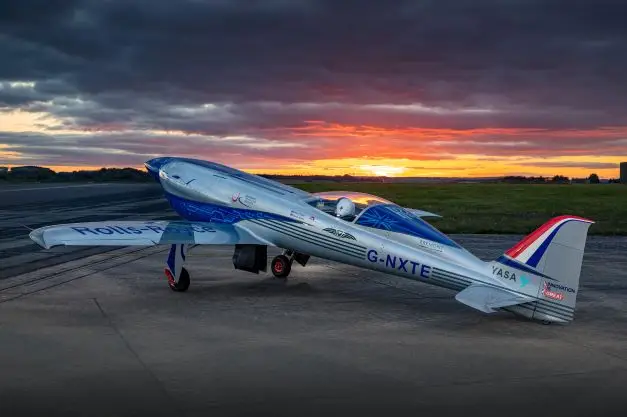 Avião elétrico mais rápido do mundo tem cortiça do grupo Amorim