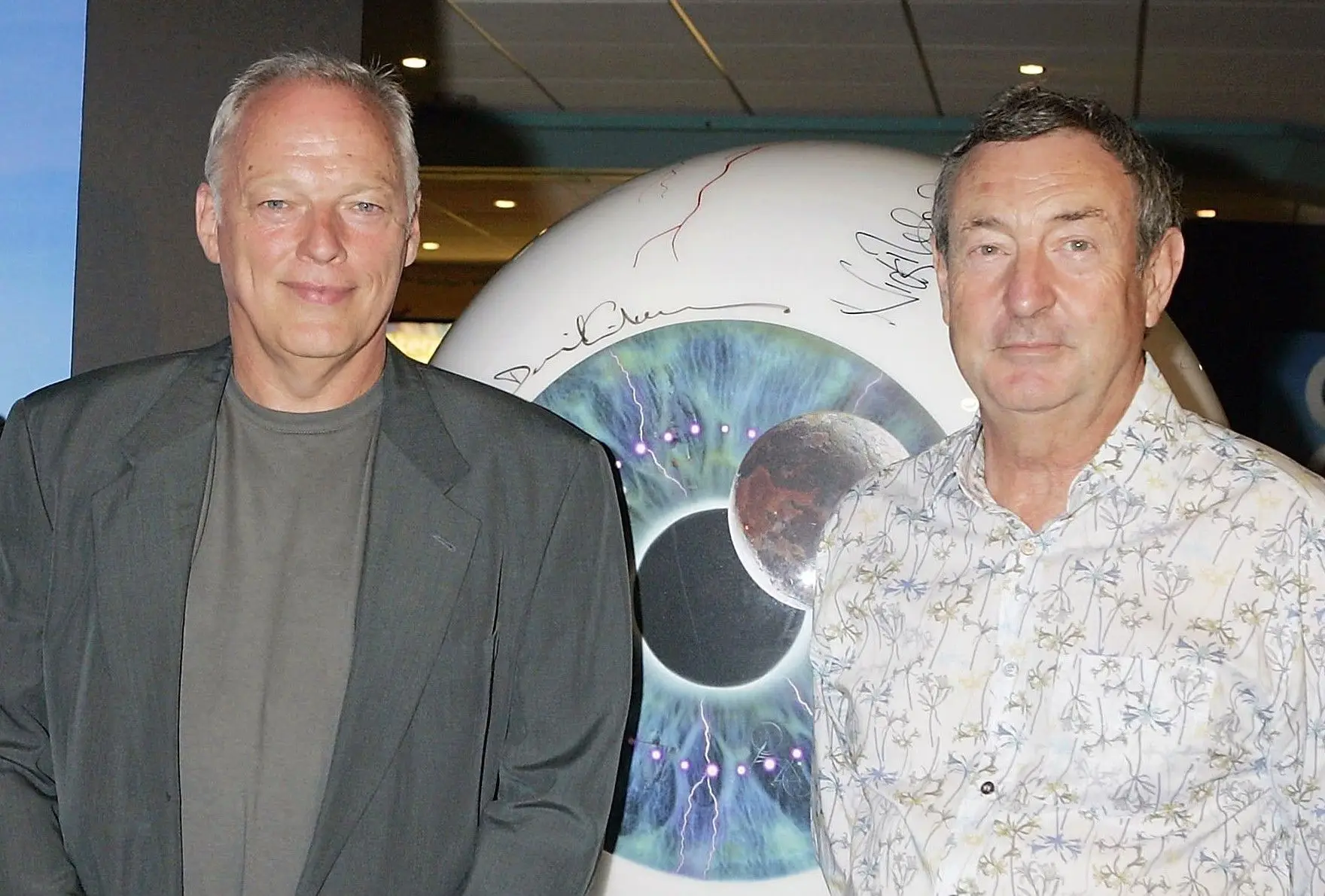David Gilmour e Nick Mason