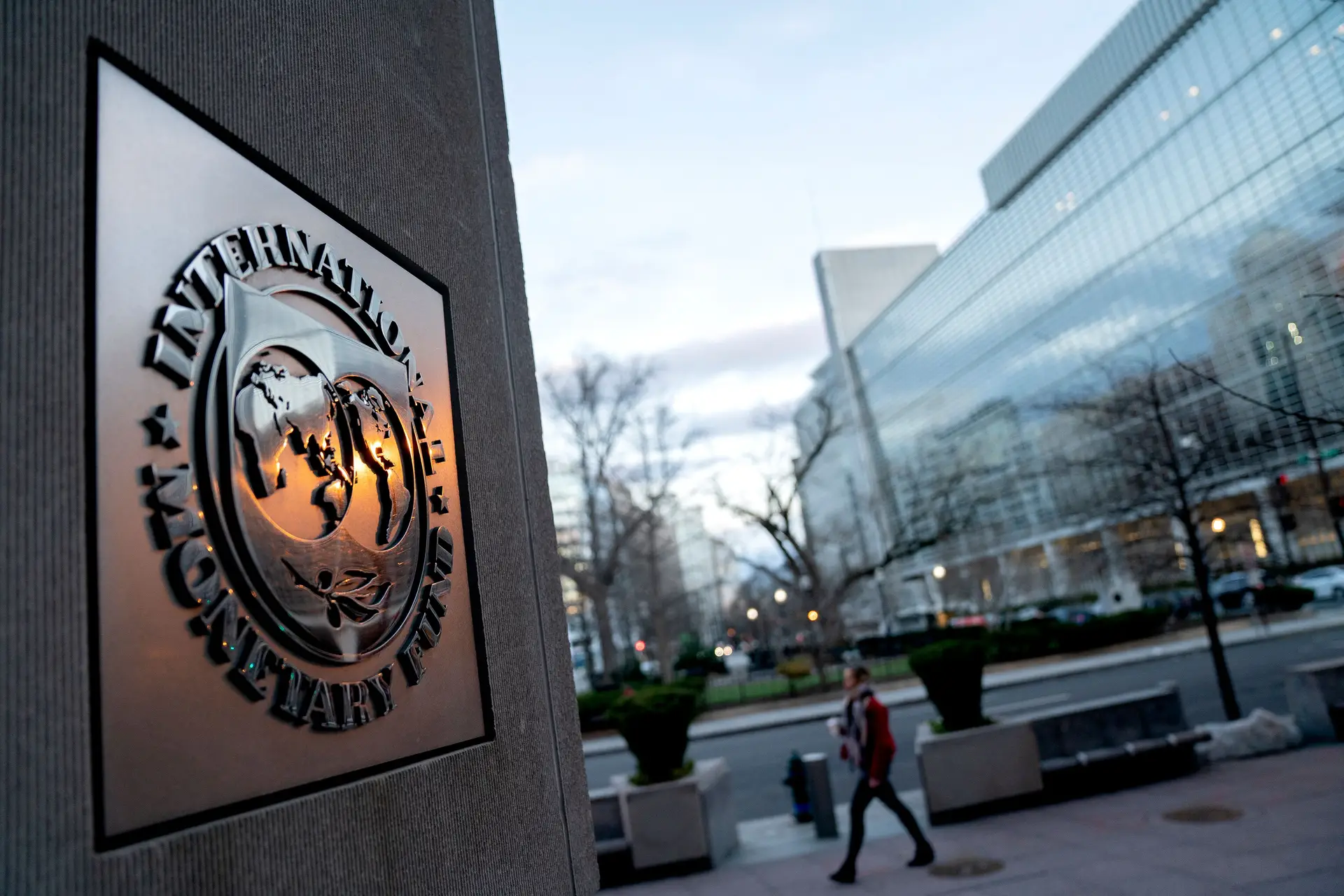 Sede do Fundo Monetário Internacional em Washington, nos Estados Unidos