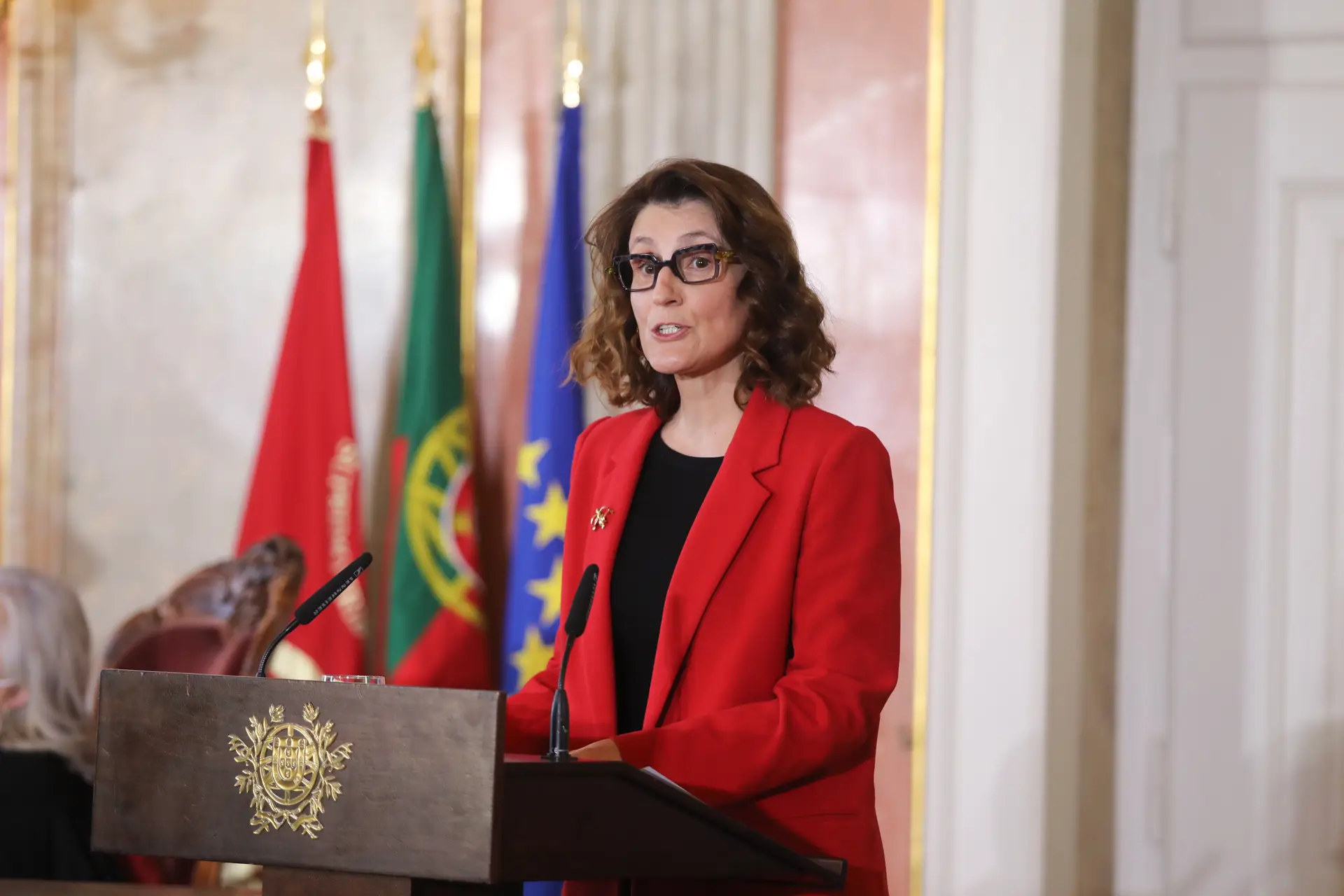 Catarina Sarmento e Castro,ministra da Justiça