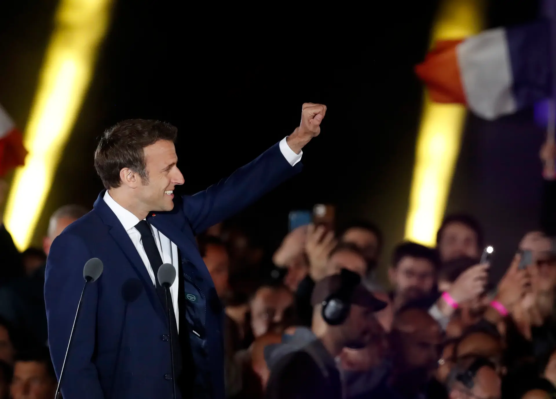 Presidenciais em França ao minuto: Le Pen sobe, Macron reeleito: "Sou o Presidente de todos"