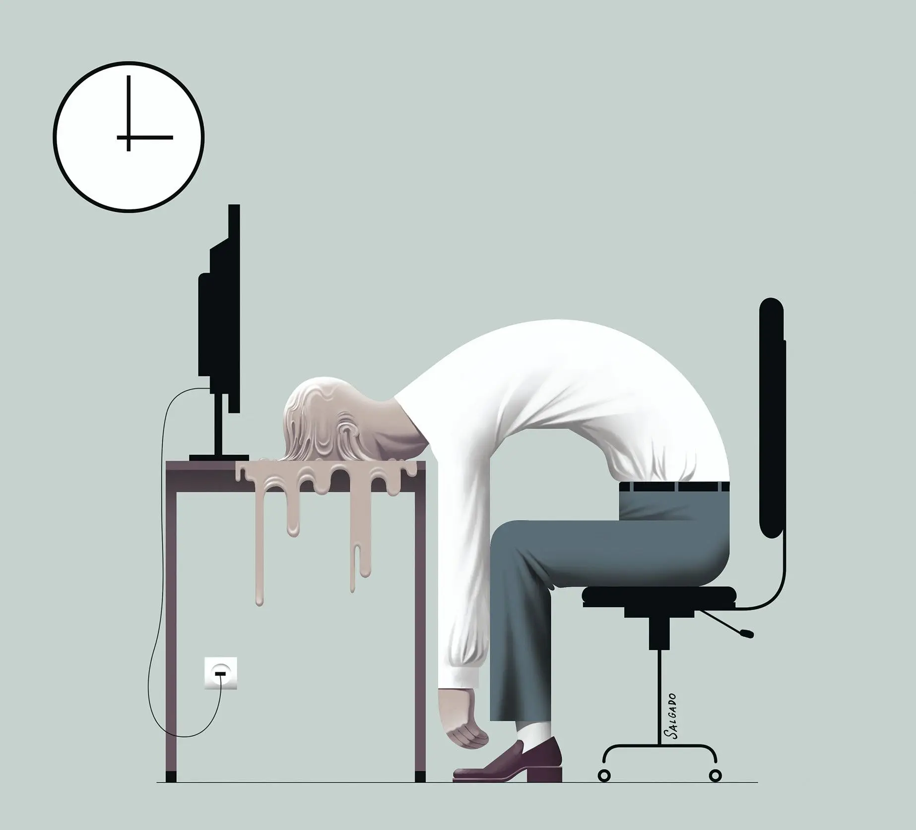 Burnout: metade dos trabalhadores portugueses sentem-se exaustos, tristes, irritáveis, à beira do colapso