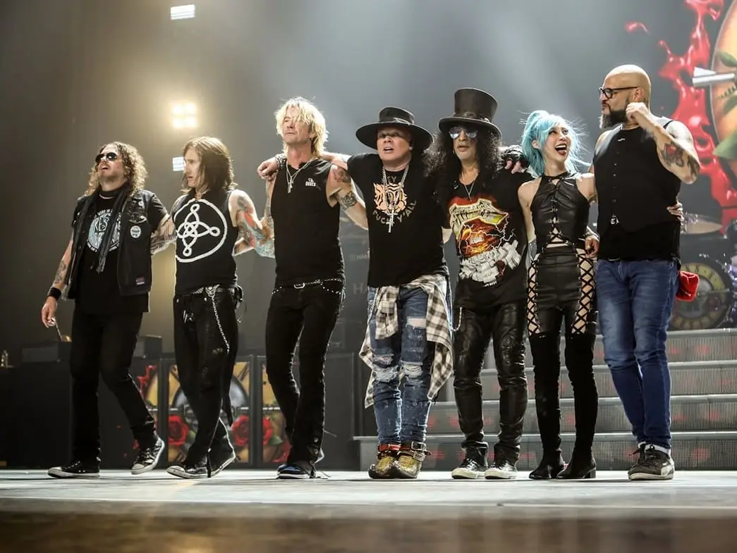 Guns N' Roses ensaiaram canção inédita no ‘soundcheck’ de concerto em Israel