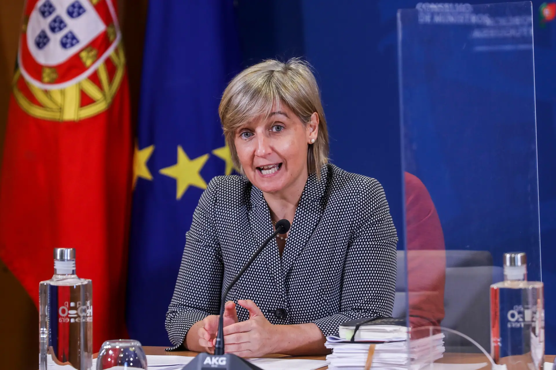 Marta Temido, ministra da Saúde