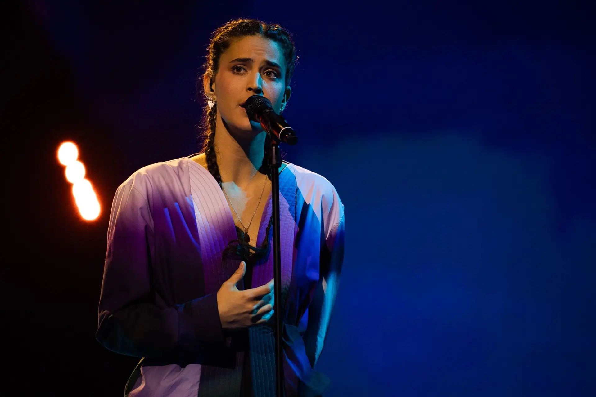 Maru in the first semi-finals of the 2022 Eurovision Song Contest