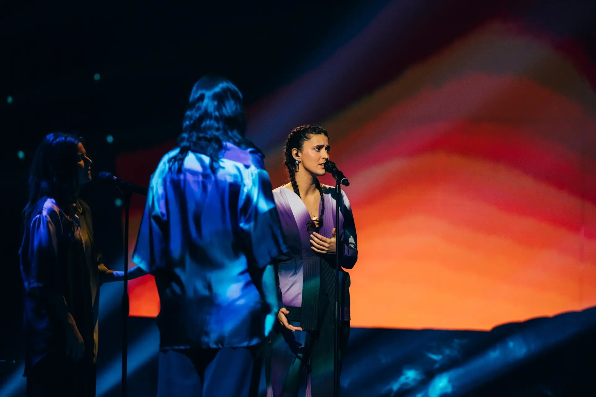 Maru in the first semi-finals of the 2022 Eurovision Song Contest