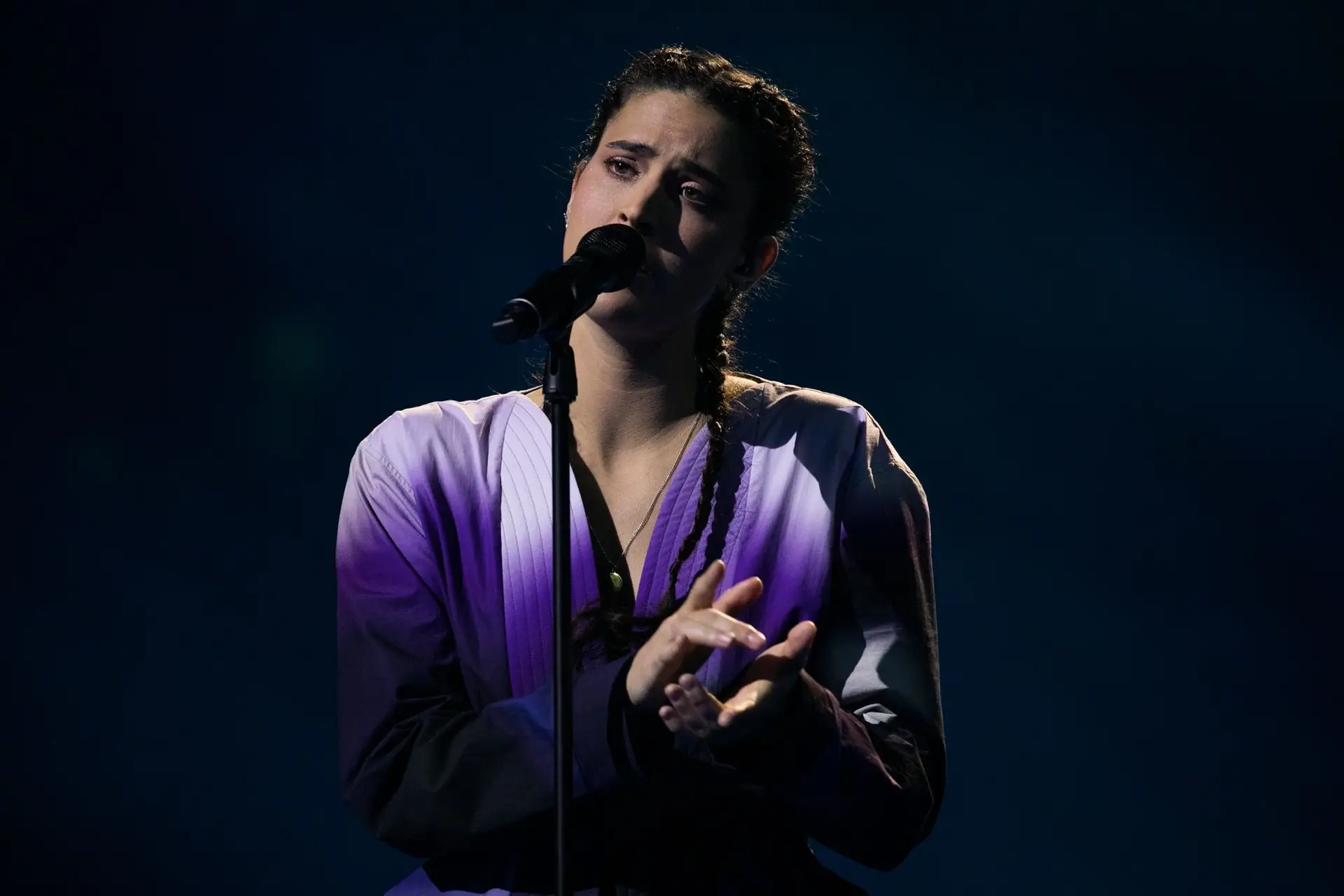 Maru in the first semi-finals of the 2022 Eurovision Song Contest