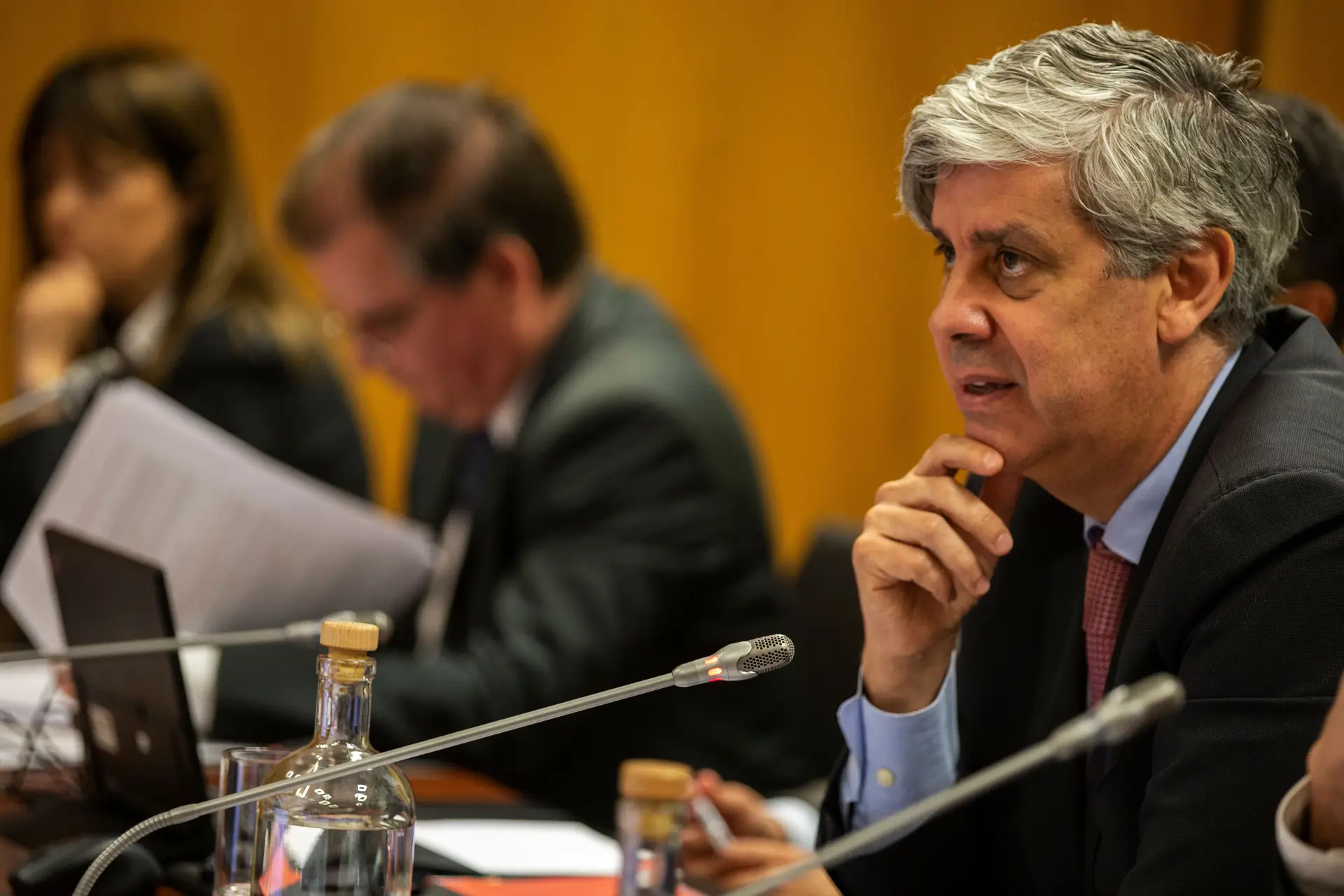 Governador Mário Centeno Foto Ana Baião