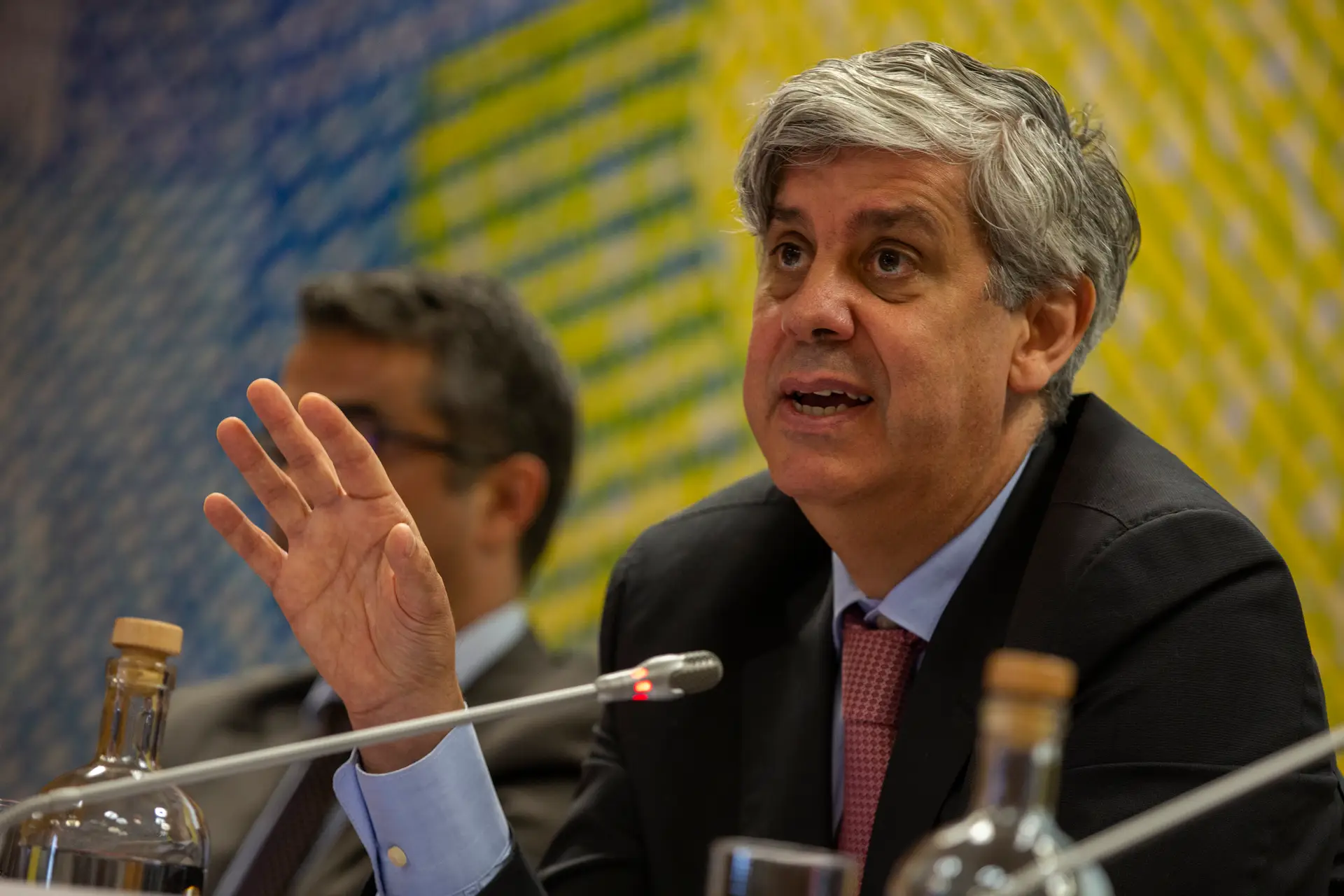 Governador do Banco de Portugal, Mário Centeno. Foto Ana Baião