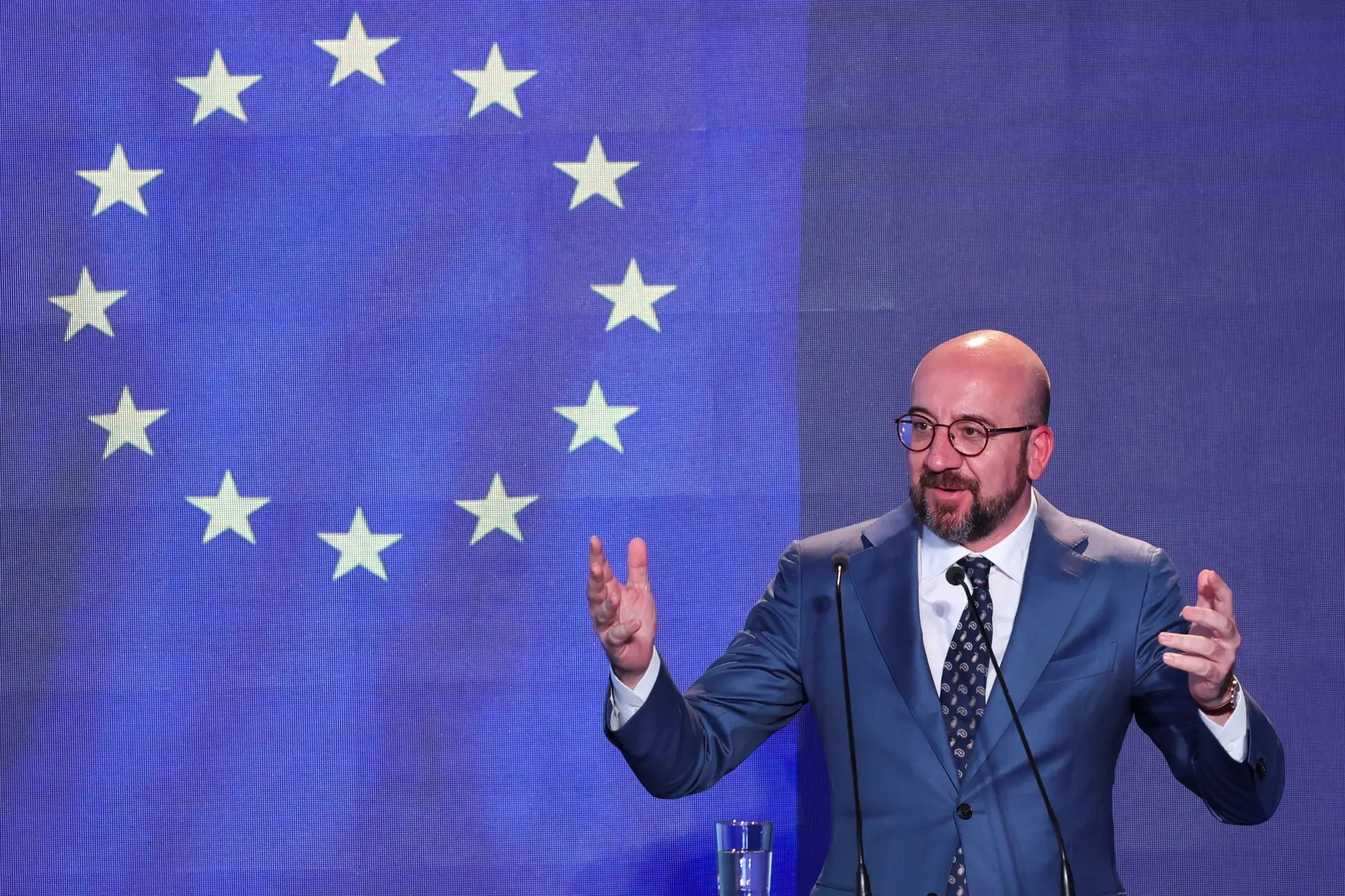 Charles Michel, presidente do Conselho Europeu