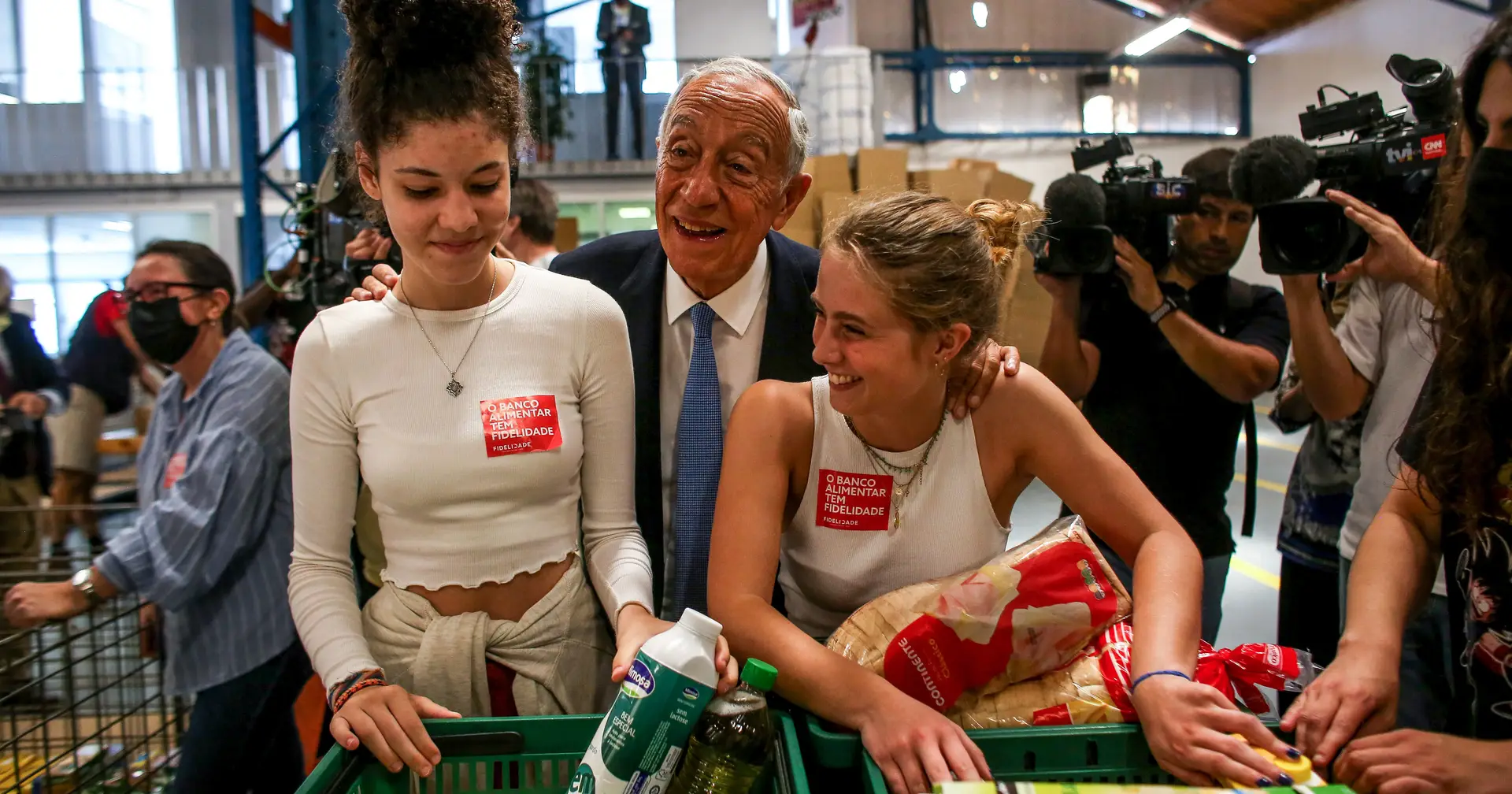 Banco Alimentar: Presidente espera maior generosidade dos portugueses