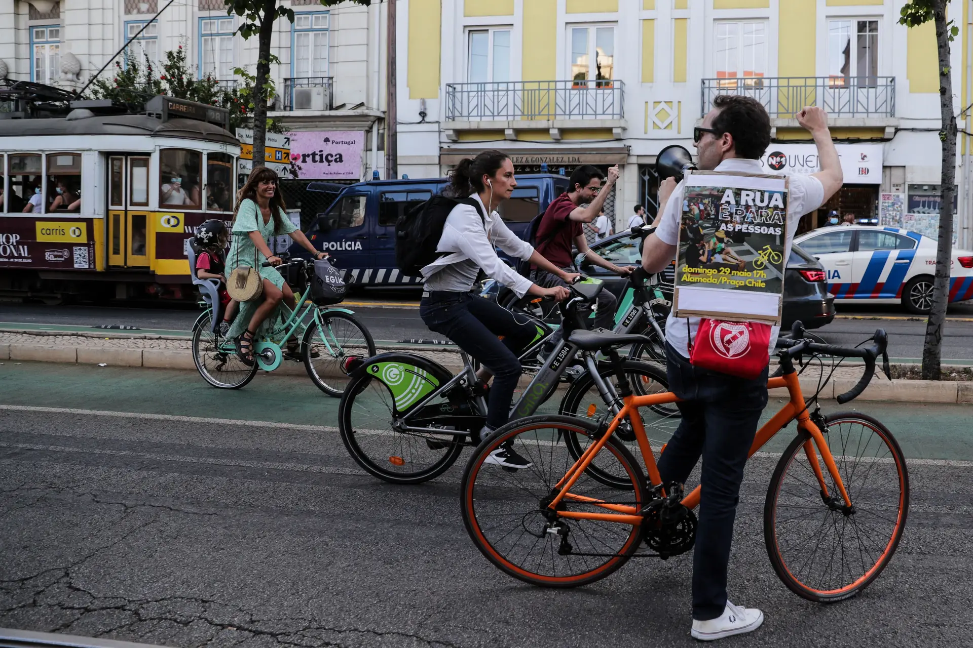 Uso bicicletas e trotinetas em Lisboa deverá ultrapassar este ano valores pré-pandémicos