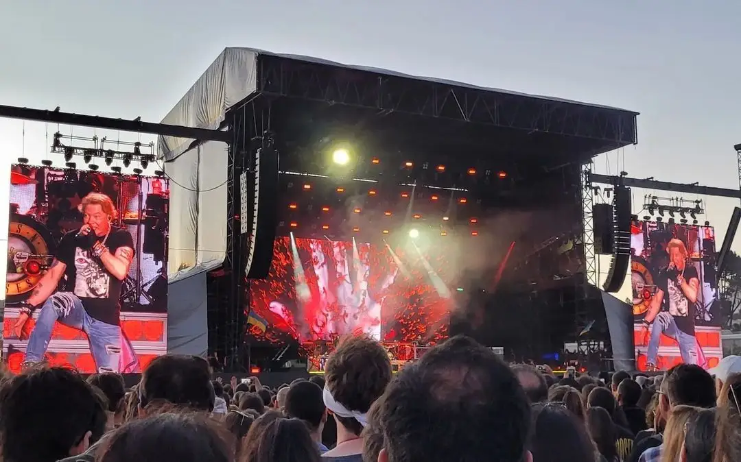 Guns N' Roses em Algés, 4 de junho de 2022