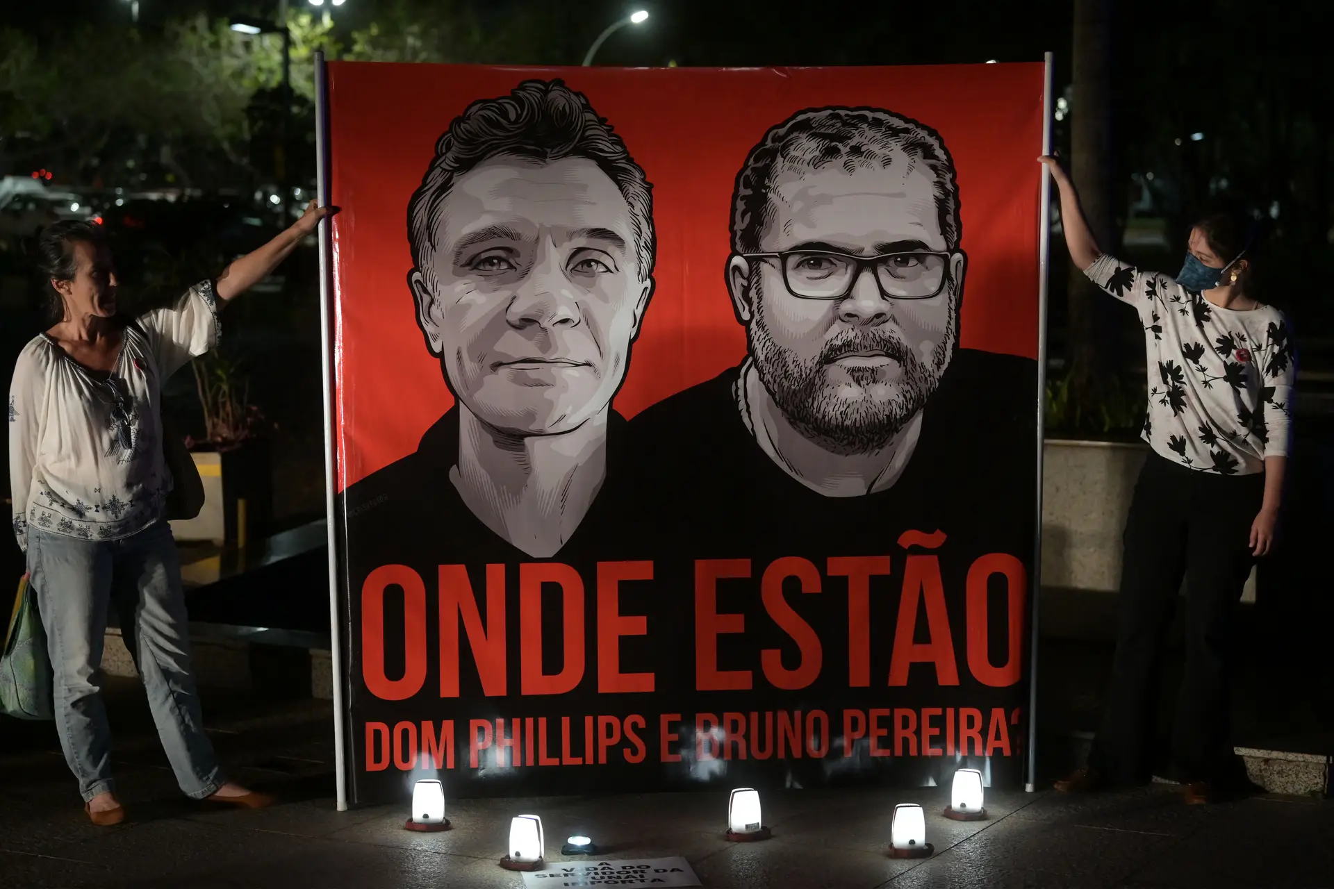 O ativista Bruno Pereira e o jornalista Dom Phillips desapareceram há seis dias numa zona remota da Amazónia, enquanto faziam pesquisa sobre tribos isoladas