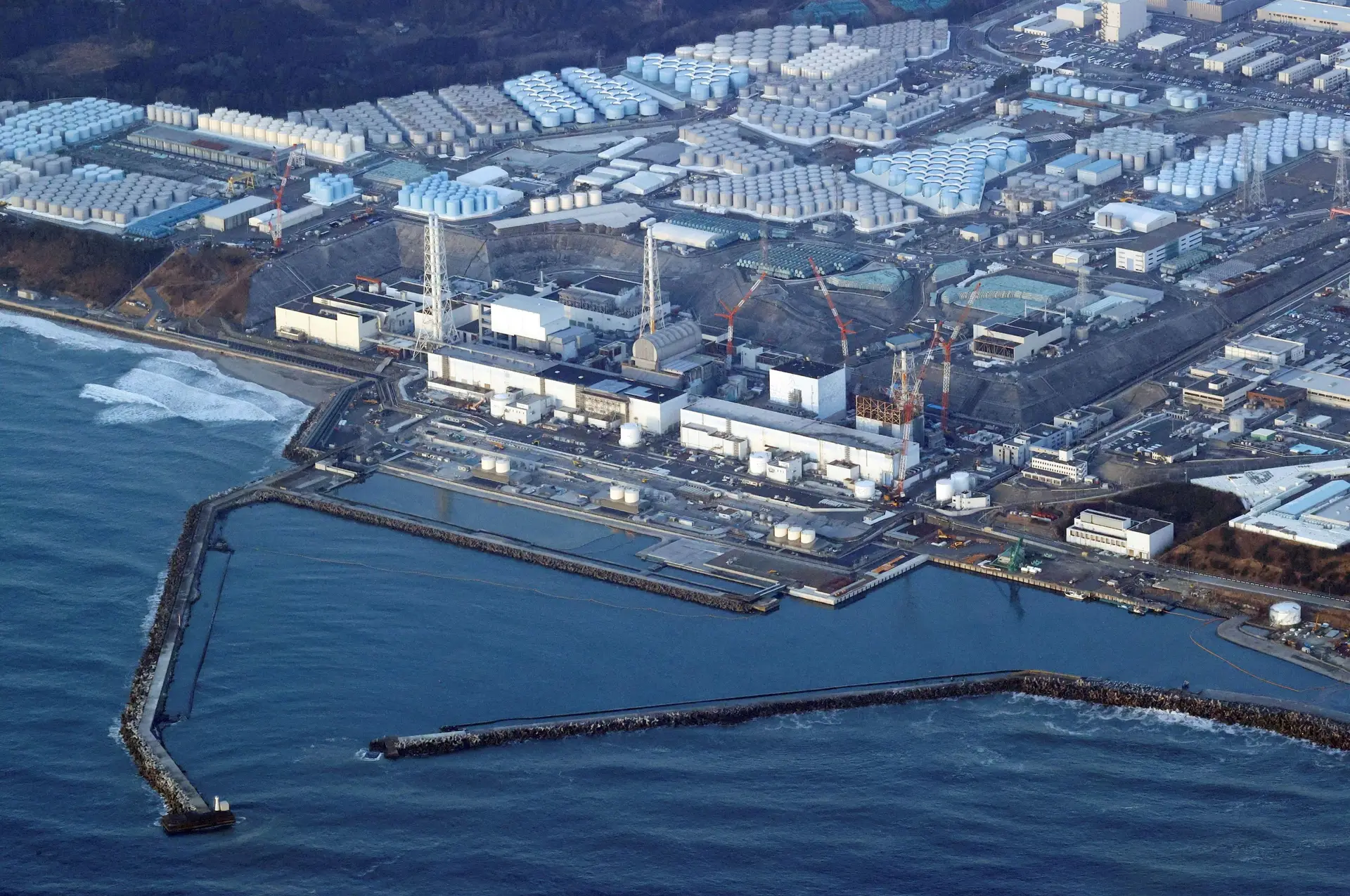 Central nuclear de Fukushima, no Japão