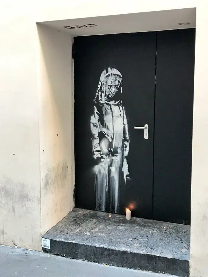 Oito homens condenados pelo roubo de obra do Bataclan em Paris atribuída a Banksy