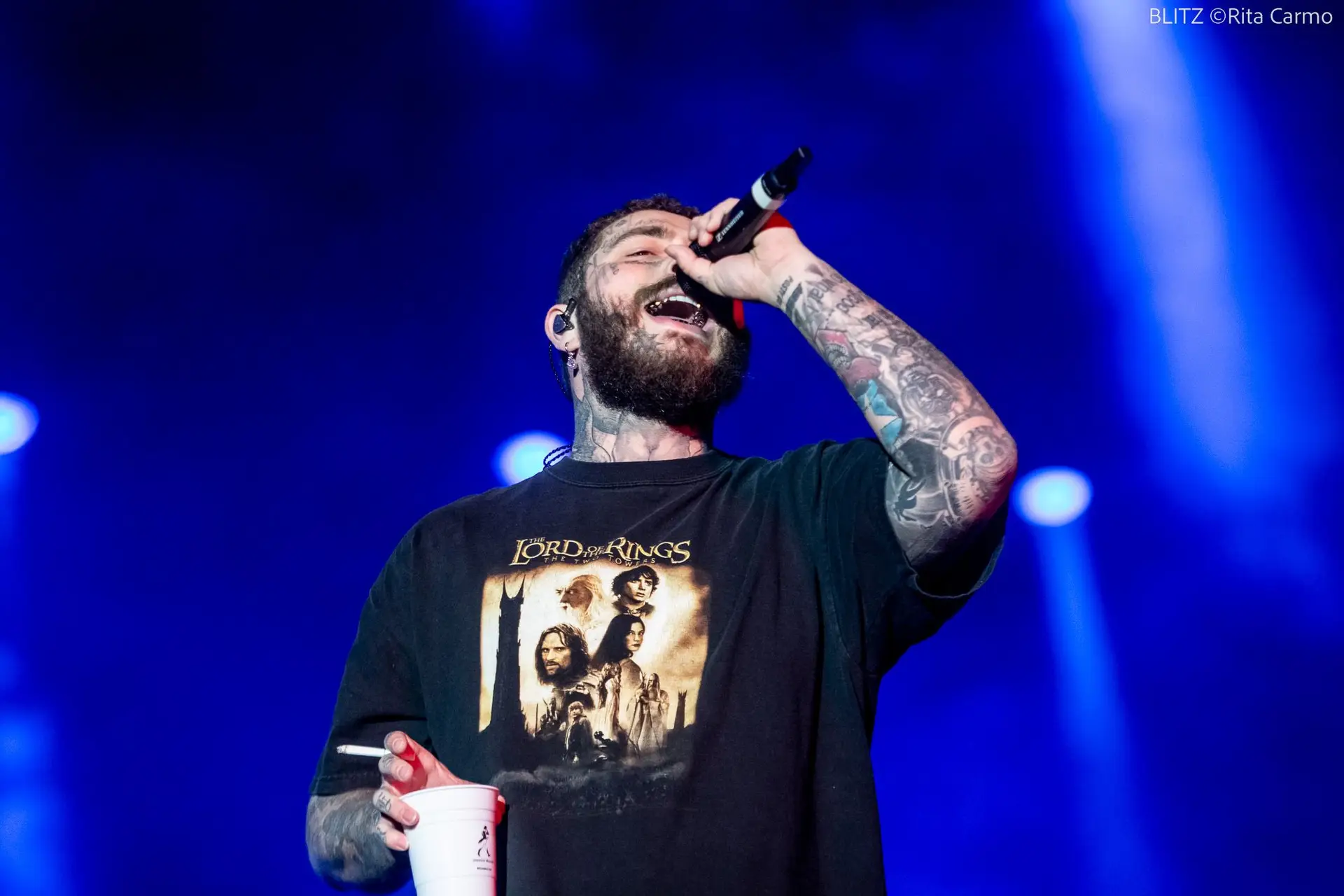 Post Malone no Rock in Rio Lisboa 2022