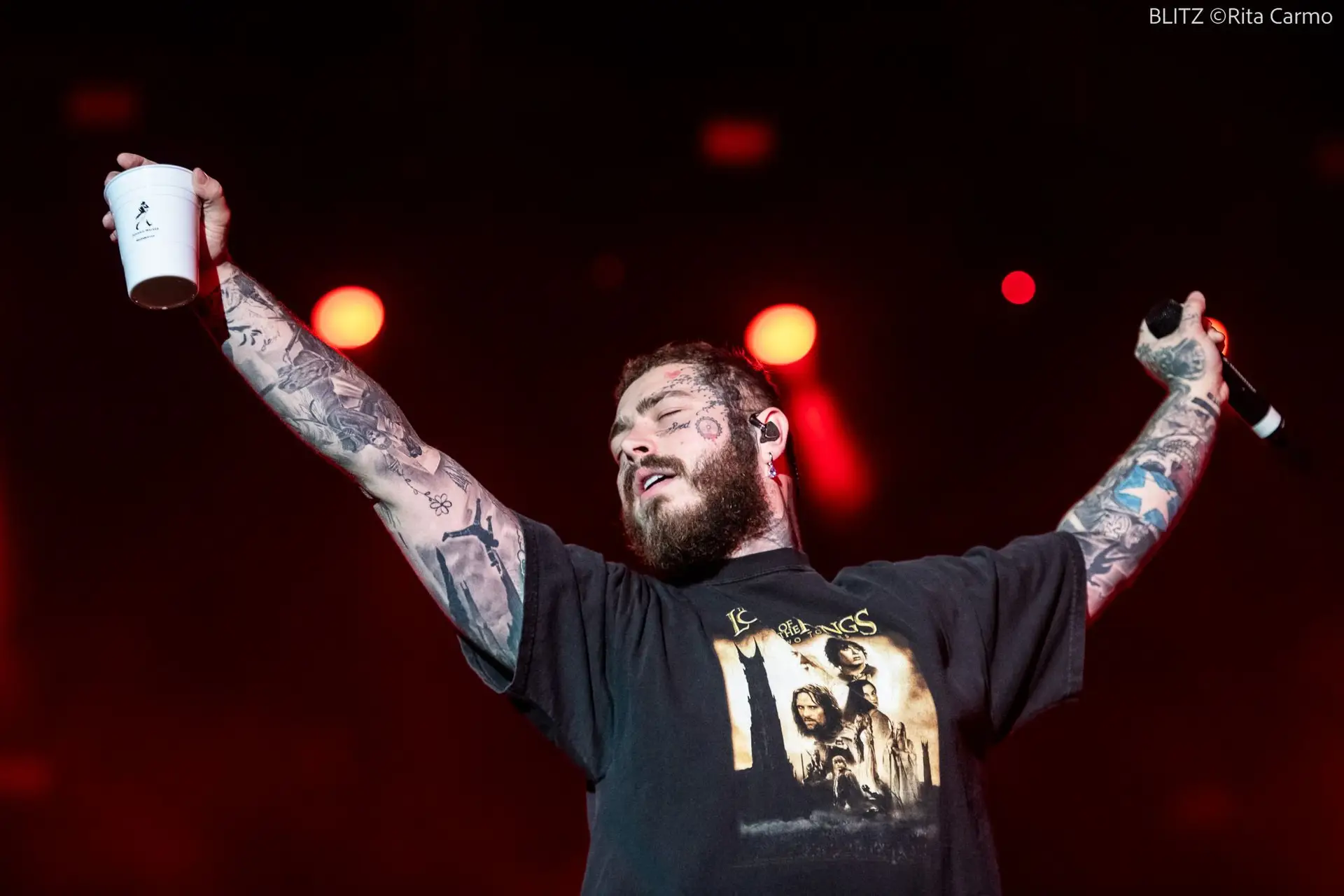 Post Malone no Rock in Rio Lisboa 2022