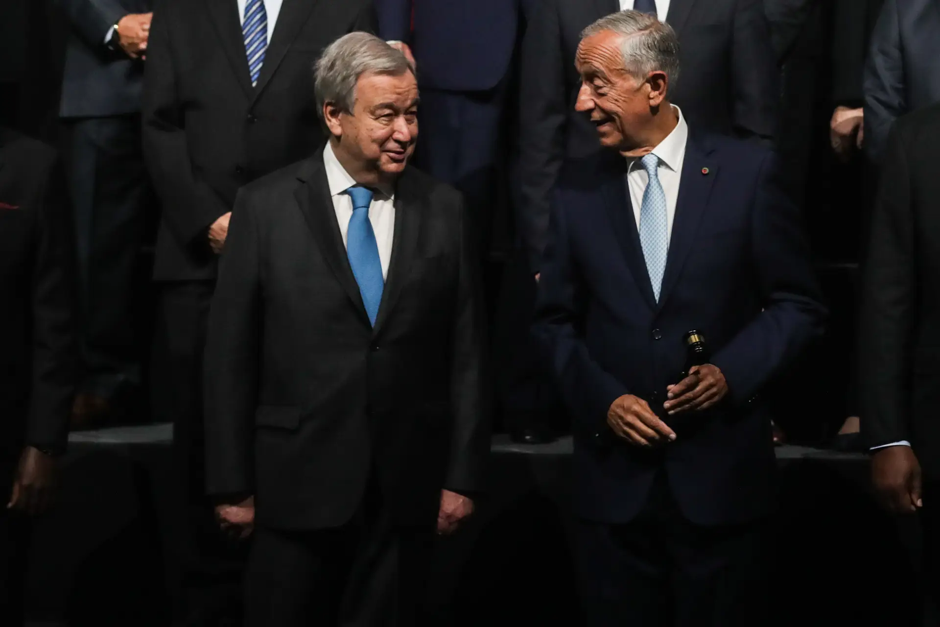 Antonio Guterres e Marcelo Rebelo de Sousa