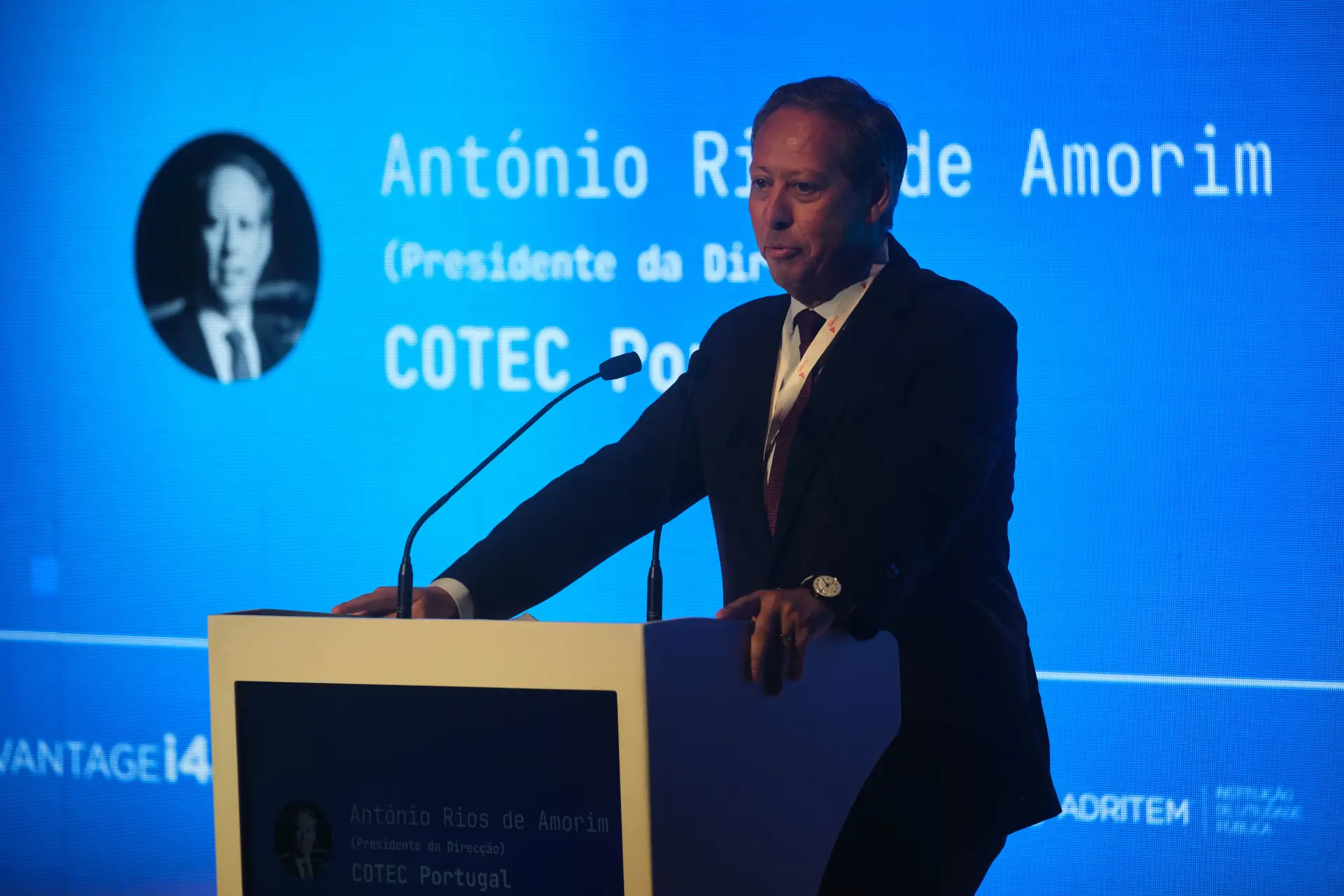 António Rios de Amorim, presidente da Cotec e da Corticeira Amorim.