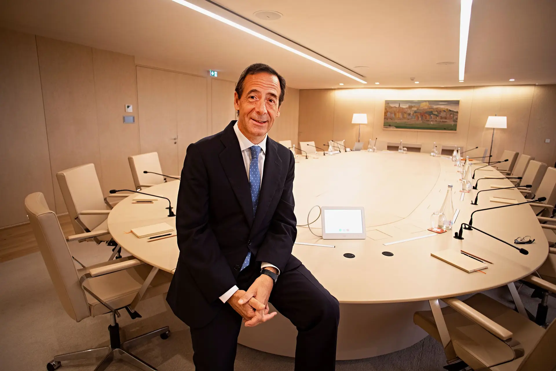 Gonzalo Gortázar, presidente executivo do CaixaBank