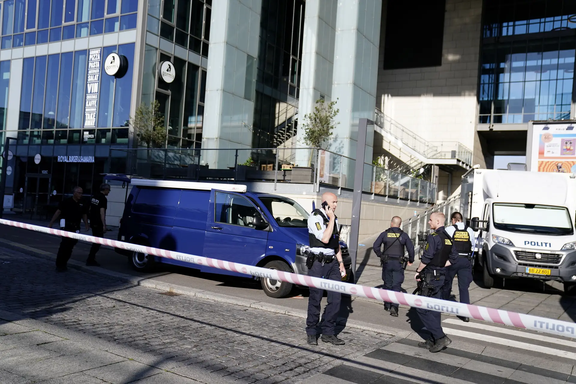 Ataque em centro comercial de Copenhaga