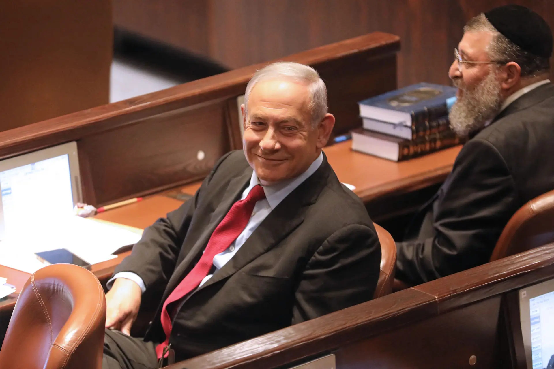 Benjamin Netanyahu é deputado pelo Likud (direita), um dos partidos históricos de Israel