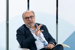 Fernando Ribeiro Mendes, Ex-secretário de estado da Segurança Social, discutiu com Pascal Winter, Chief Actuary, Nuovalo, a nova economia da longevidade