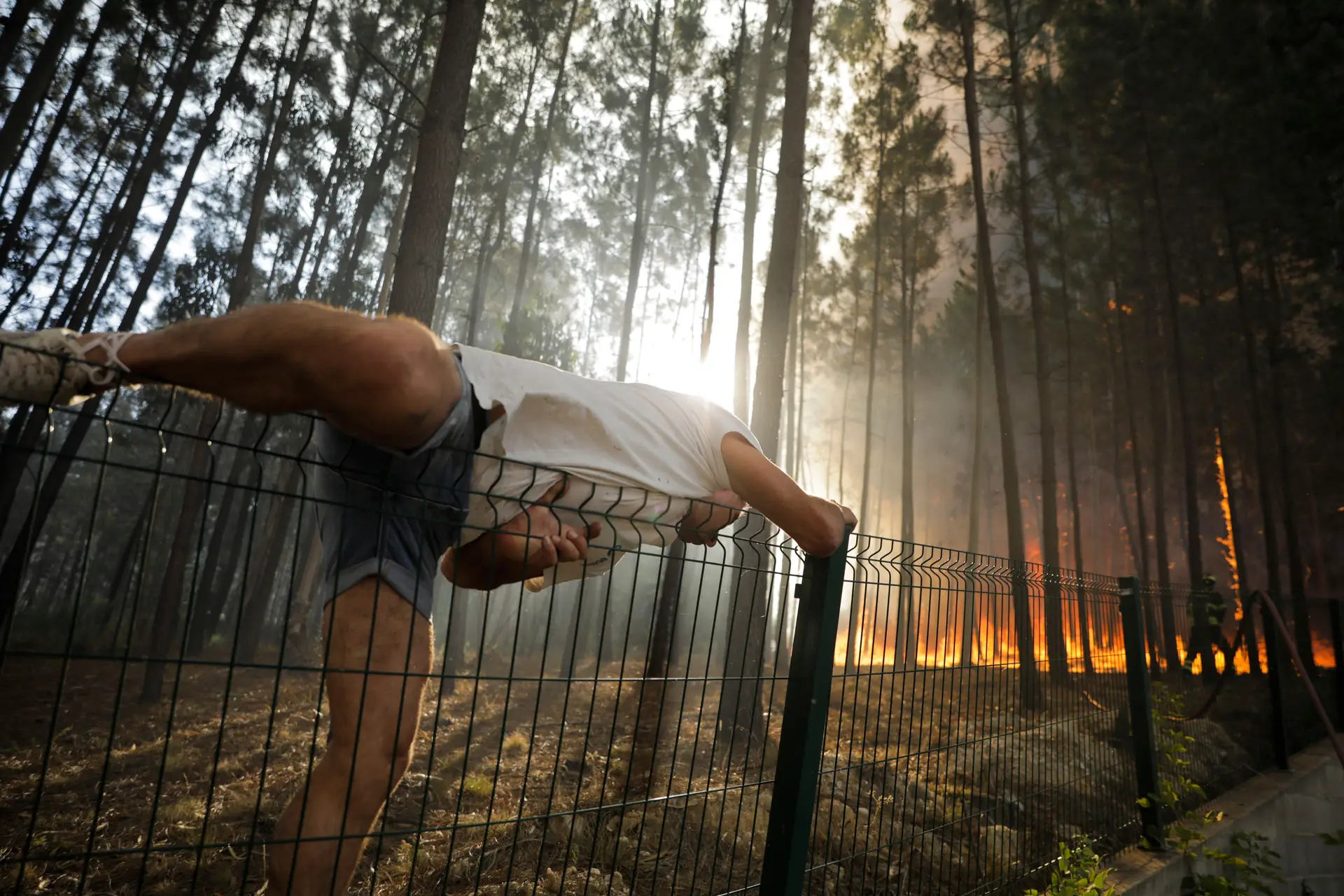 Incêndio na freguesia de Cercal, Ourém
