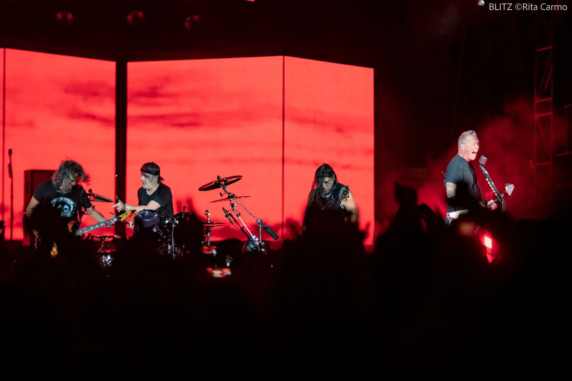 Metallica no NOS Alive 2022
