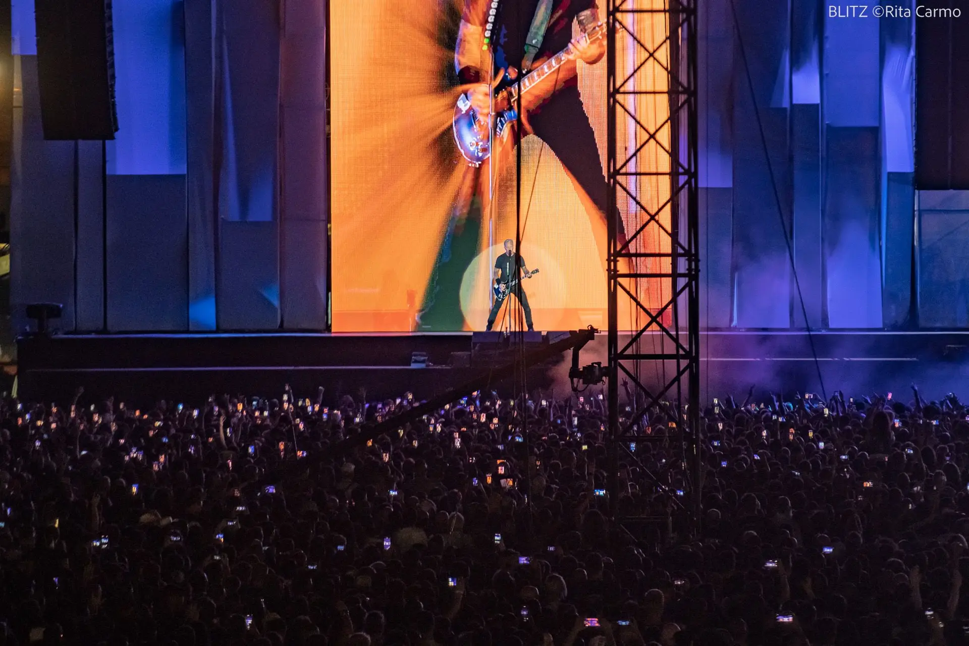 Metallica no NOS Alive 2022