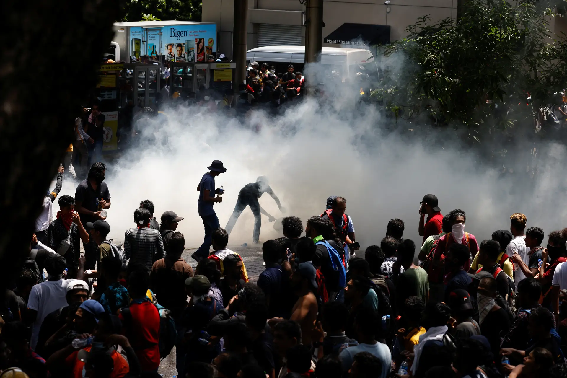 Protestos em Colombo, Sri Lanka