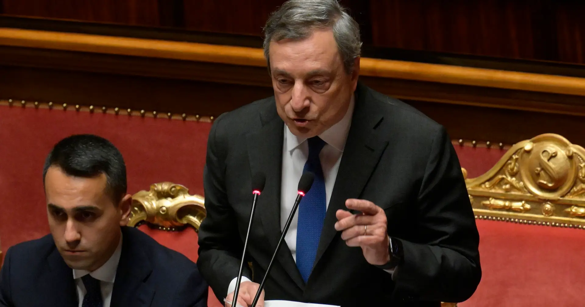 Direita italiana rejeita apoiar moção de confiança a Draghi
