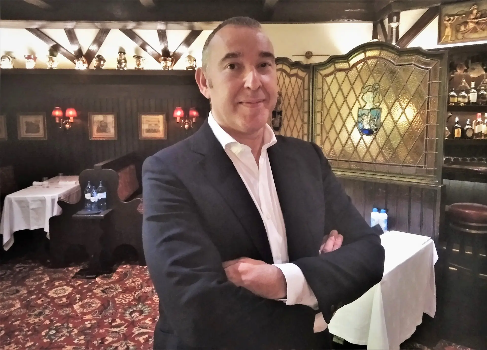 Luís Espírito Santo, o atual proprietário do Pabe