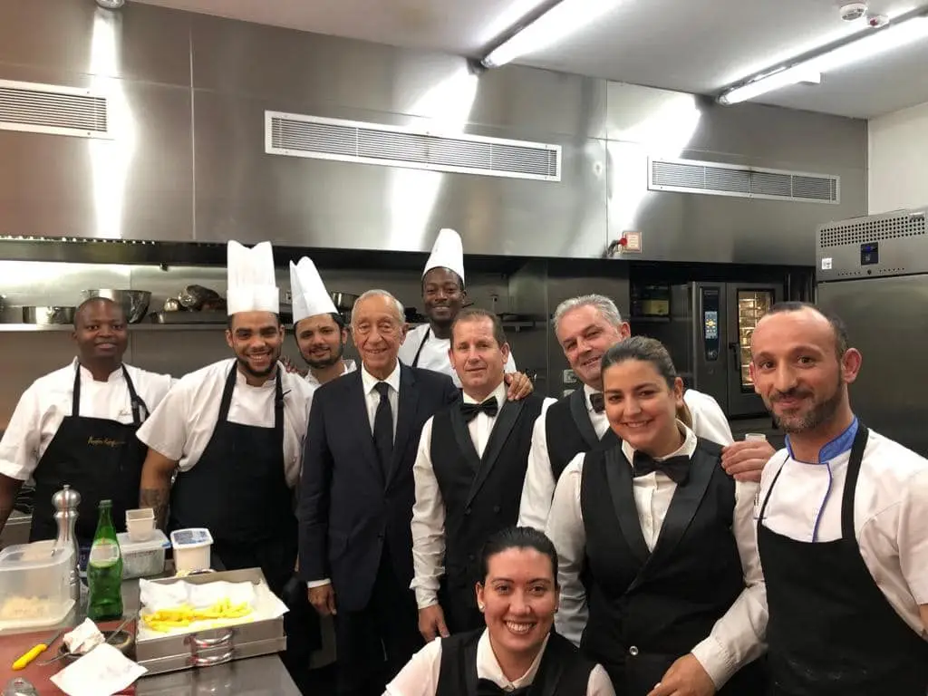 O Presidente da República, Marcelo Rebelo de Sousa, no Pabe, em julho de 2022