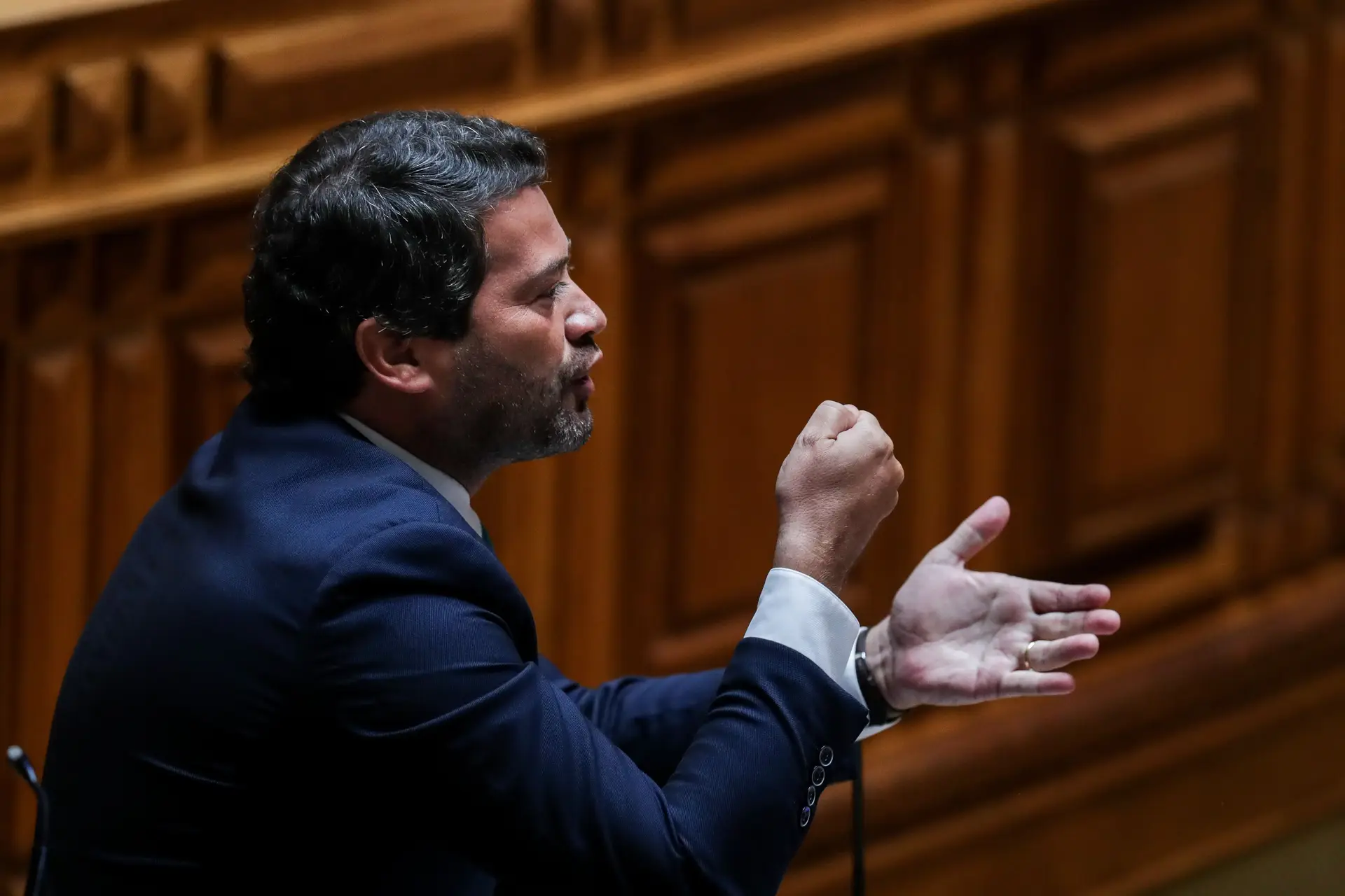 Ventura: "O Chega lutará para evitar que Augusto Santos Silva seja Presidente da República”