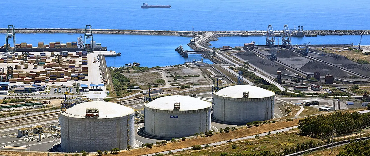 Terminal de gás da REN em Sines