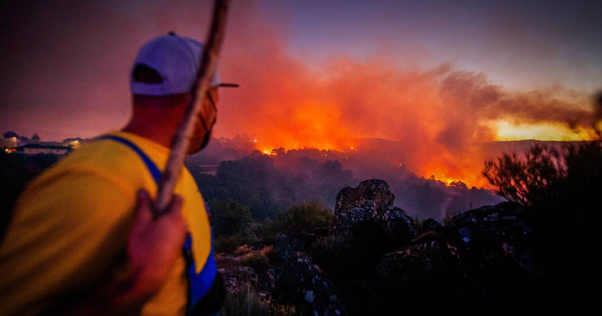 Incêndios: Temperaturas elevadas e trovoadas deixam Bragança e Vila Real em alerta, fogo em Vila Pouca de Aguiar em fase de resolução