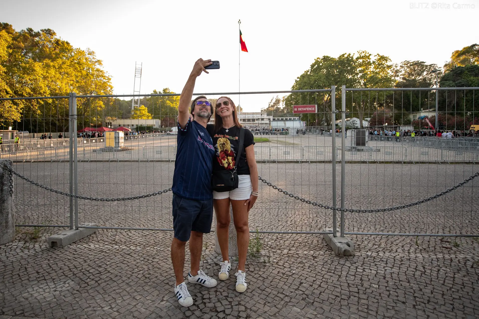Iron Maiden atmosphere, National Stadium, Lisbon