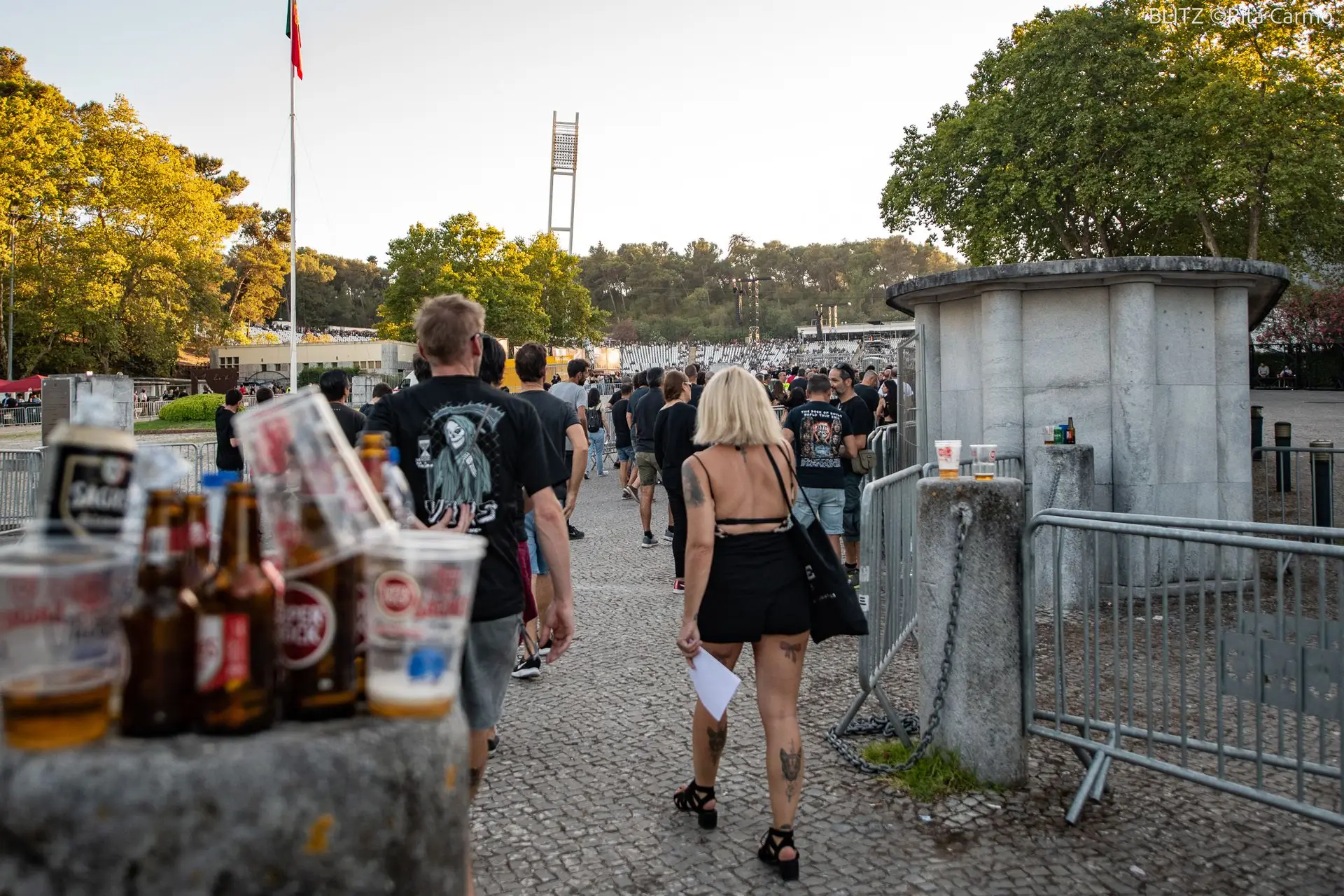 Iron Maiden atmosphere, National Stadium, Lisbon