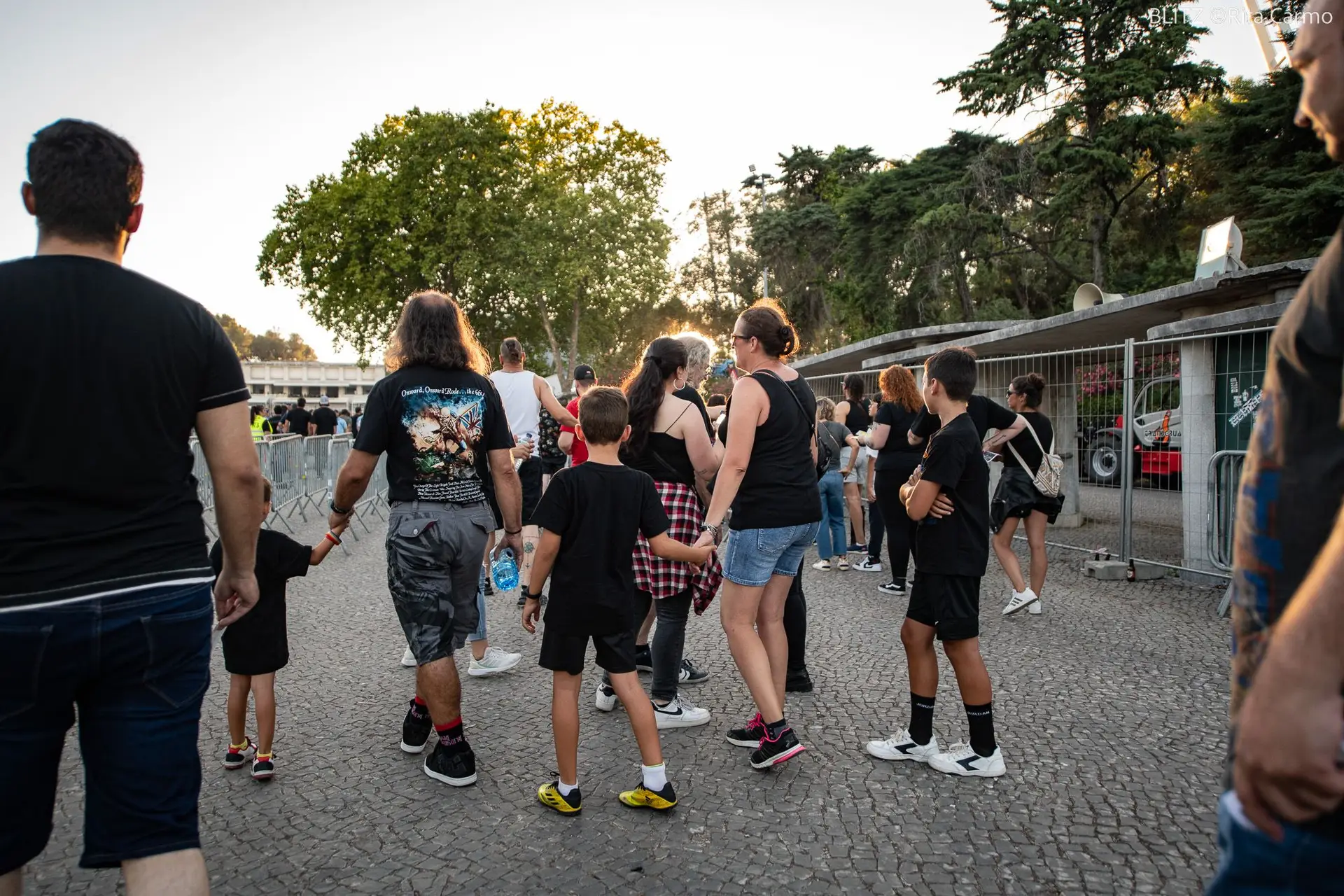 Iron Maiden atmosphere, National Stadium, Lisbon