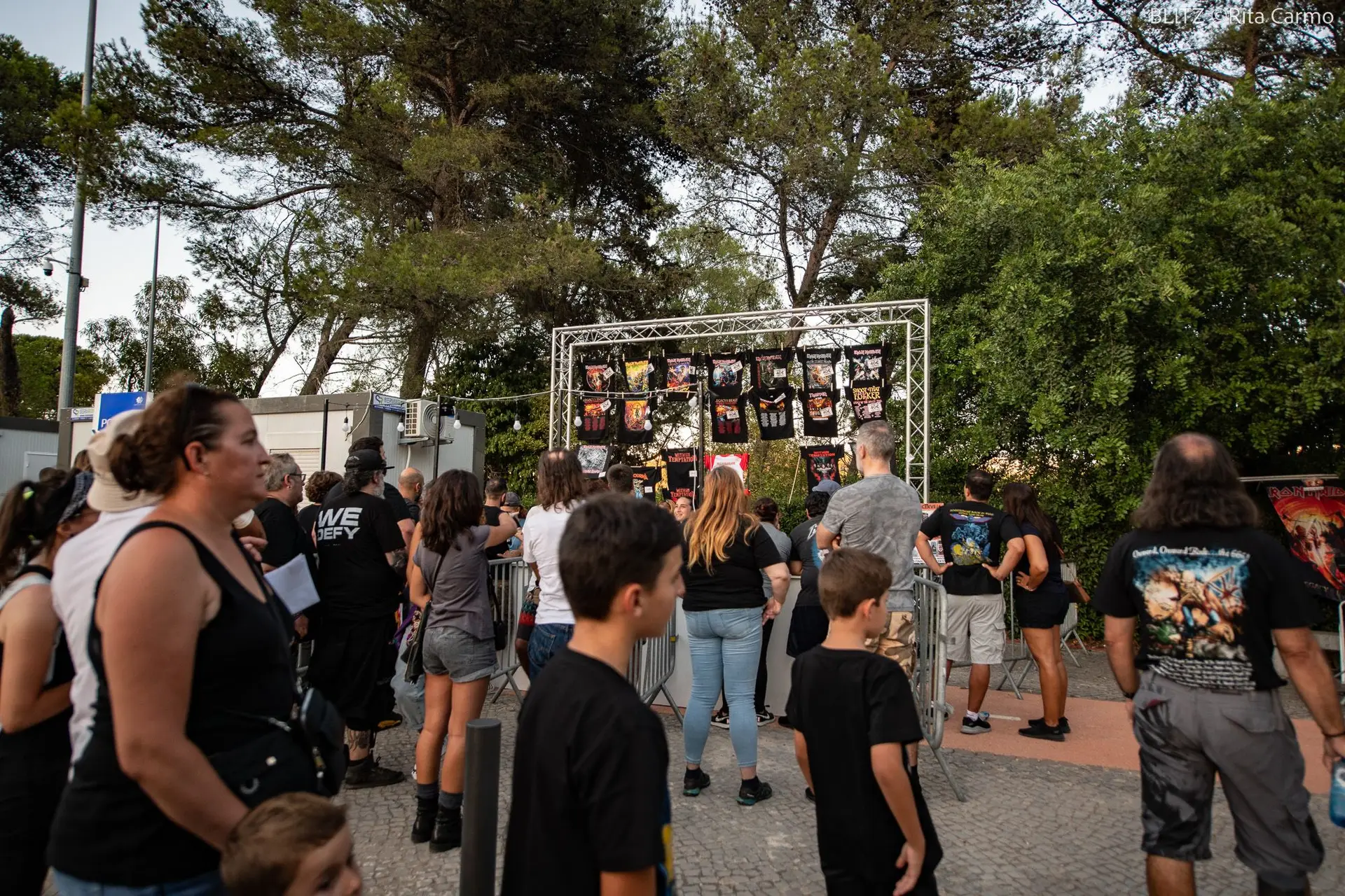 Iron Maiden atmosphere, National Stadium, Lisbon