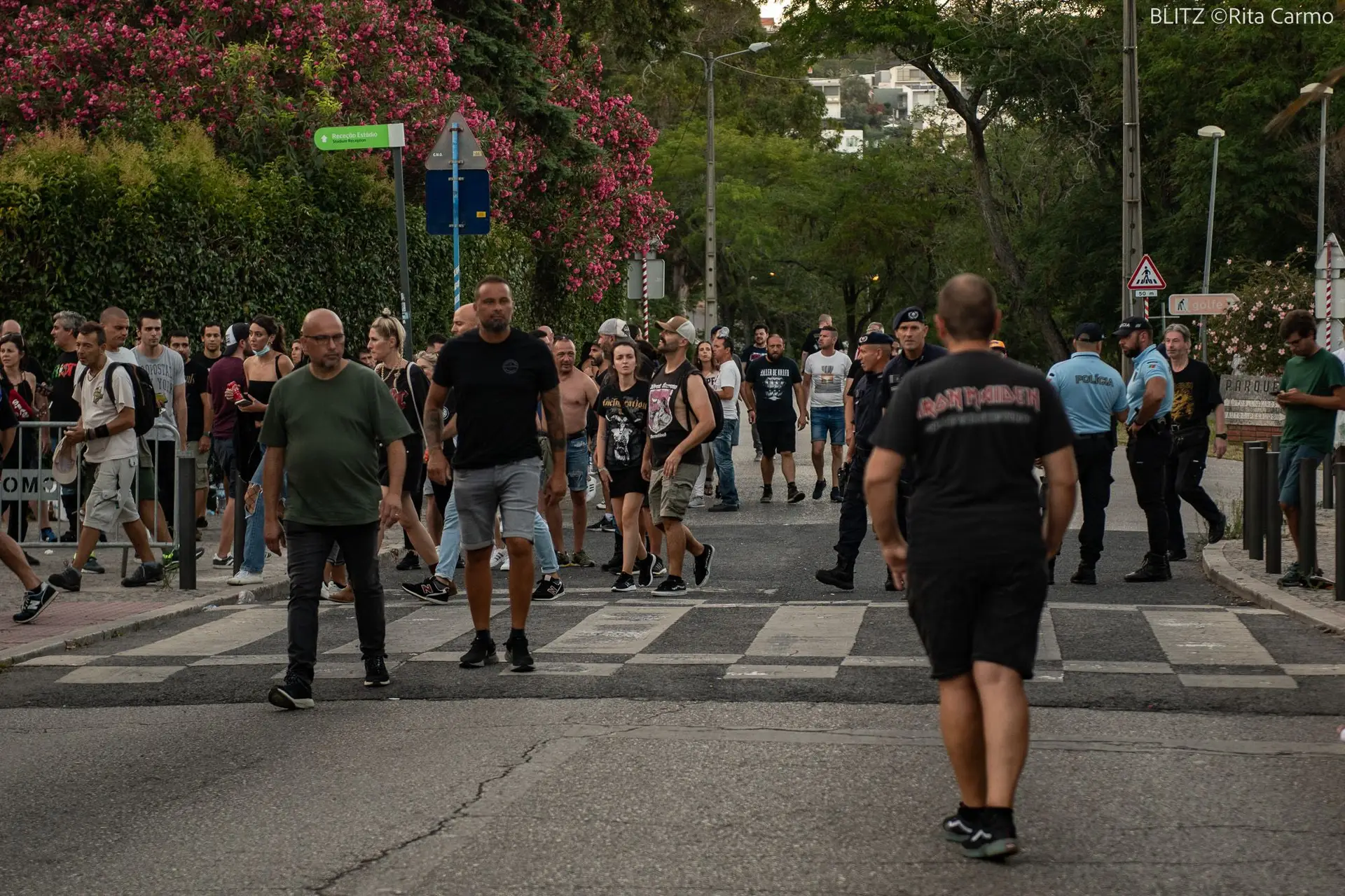 Iron Maiden atmosphere, National Stadium, Lisbon