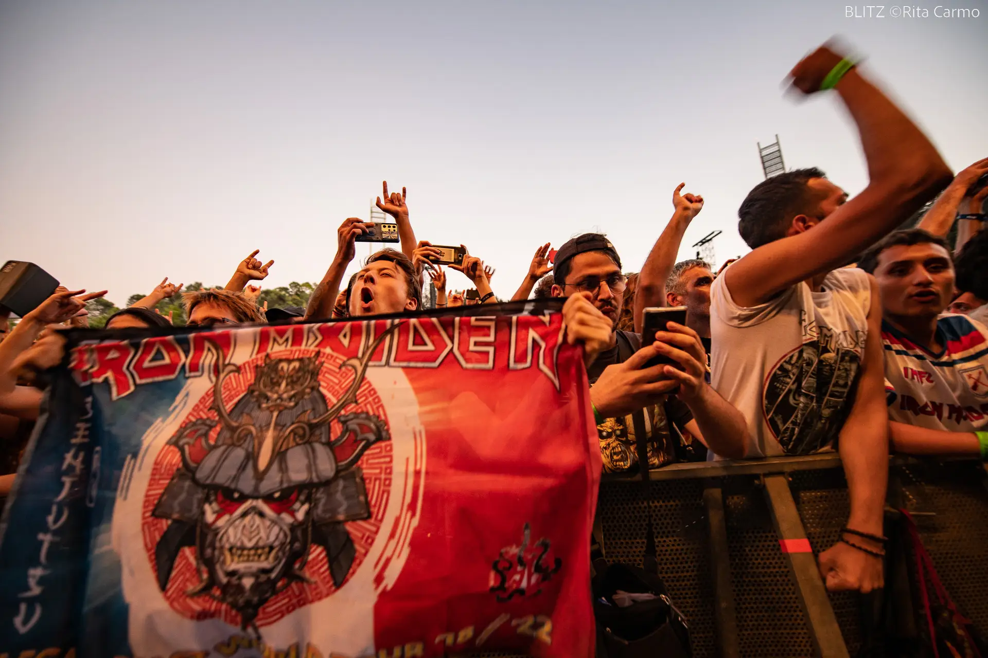 Iron Maiden atmosphere, National Stadium, Lisbon