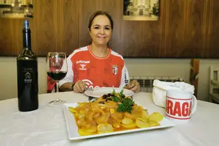 Filipa Barroso, do restaurante Arcoense recomenda o Bacalhau à minhota
