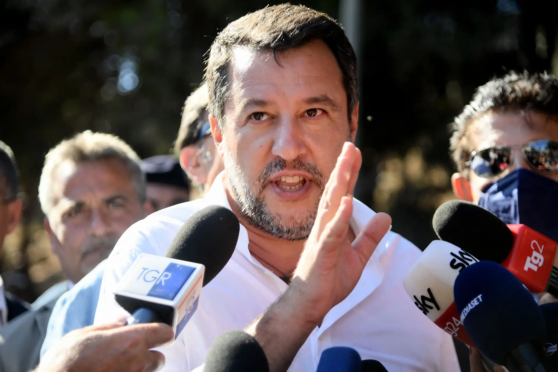 Salvini, um dos líderes da extrema-direita italiana, defende fim das sanções à Rússia
