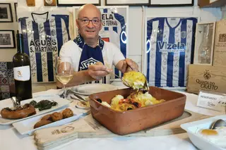 Agostinho Ribeiro, da Adega Avelino, aposta no Bacalhau à Zé do Pipo