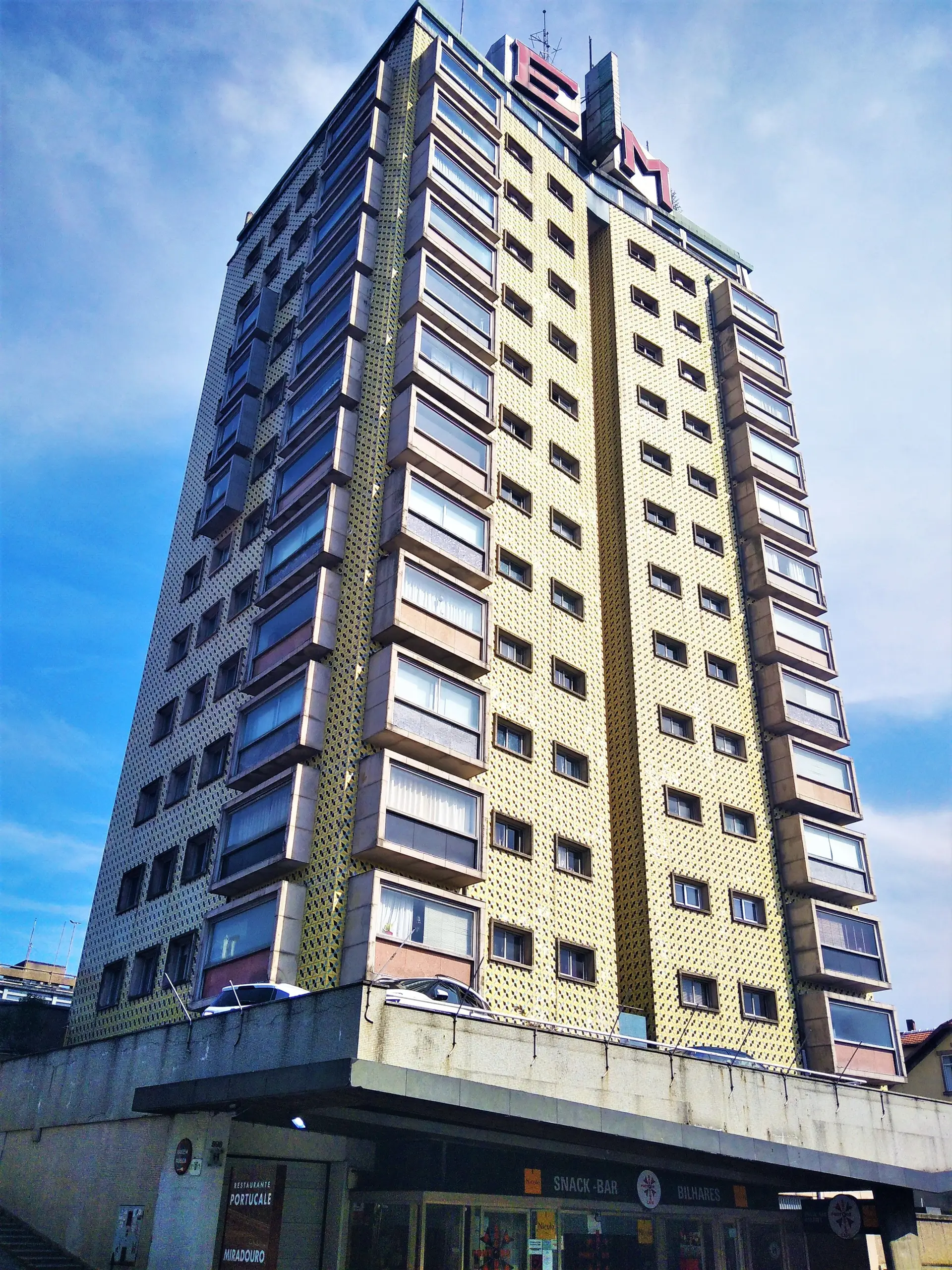 Fachada do Hotel Miradouro