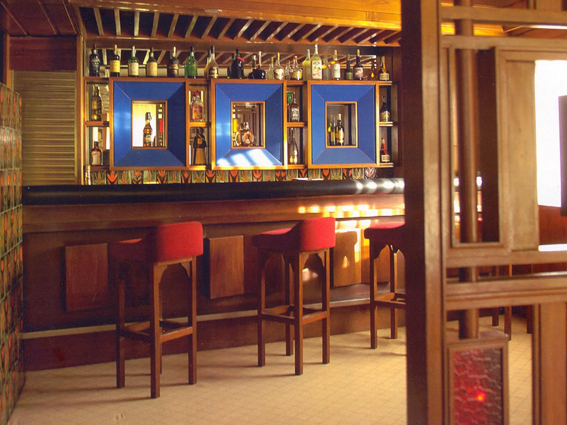 O bar do Restaurante Portucale